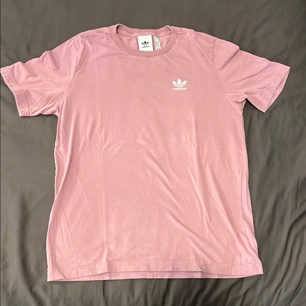 Adidas Men's Short Sleeve Tee in Light Pink